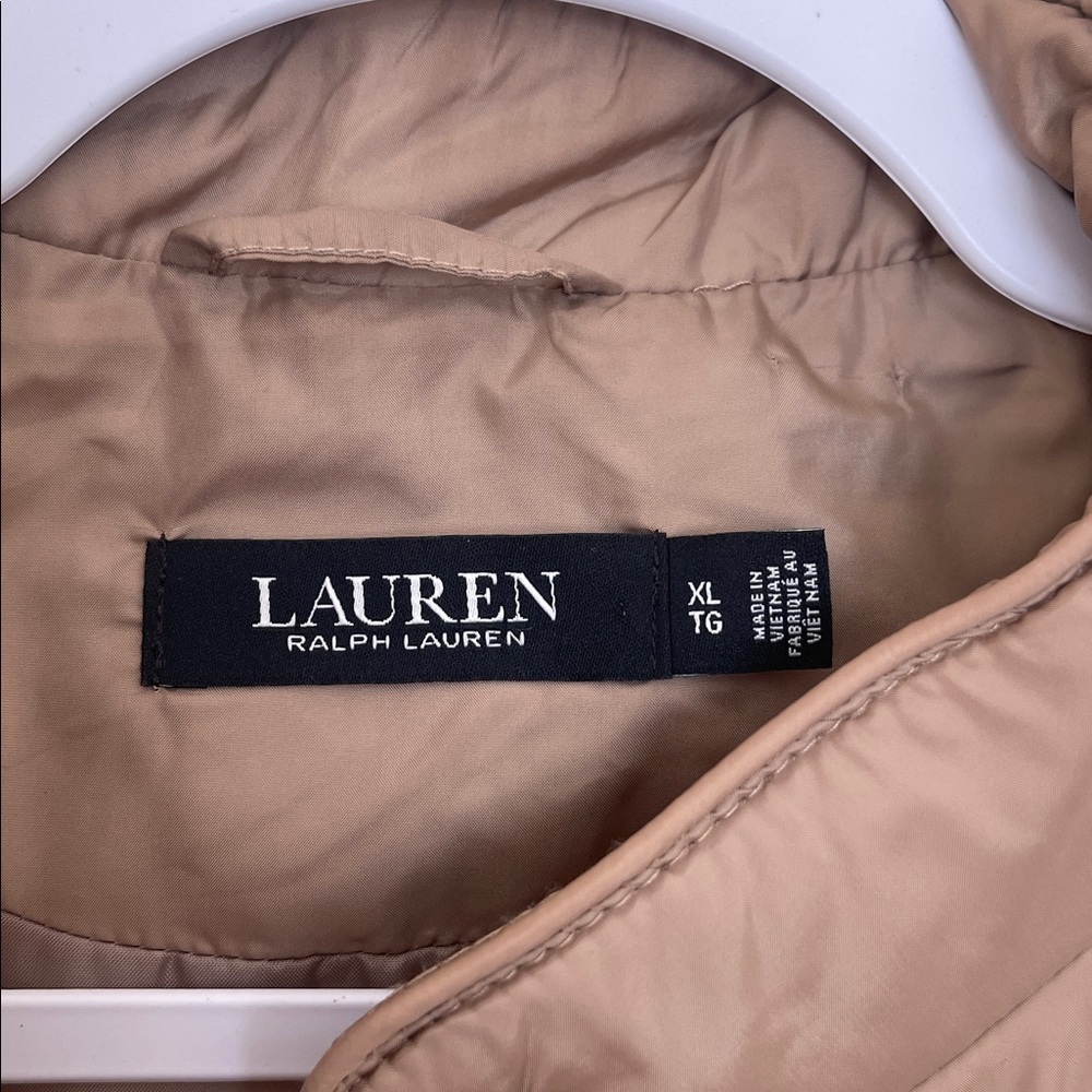 Ralph Lauren Quilted Beige Vest - Picture 4 of 8